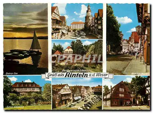 Cartes postales moderne Gruss aus Rinteln a d Weser