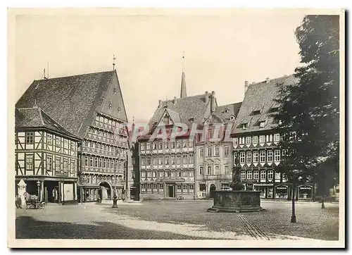 Cartes postales moderne Hildesheim Marktplatz Knochenhaueramtshaus
