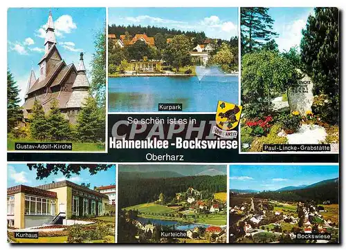 Cartes postales moderne Hahnenklee Bockswiese Oberharz