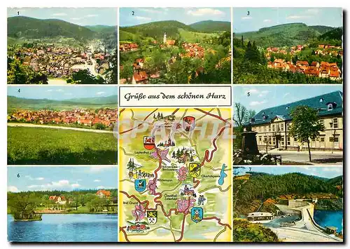 Cartes postales moderne Gruss aus dem Schonen Harz