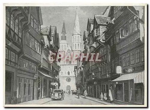 Cartes postales moderne Brunswick Hagenbrucke and St Catherine's Church