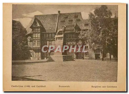 Cartes postales moderne Brunswick Burglowe mit Gildehaus