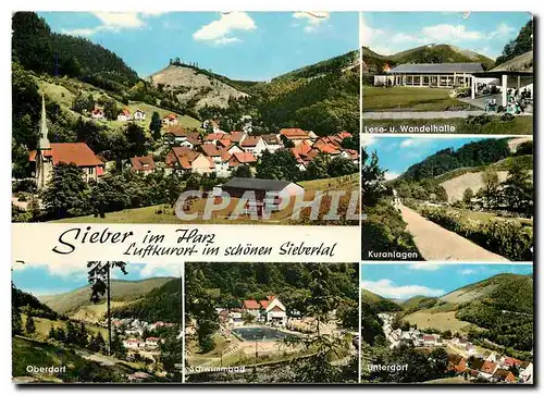 Cartes postales moderne Sieber im Harz Luftkurort im Schonen Siebertal