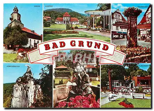 Cartes postales moderne Bad Grund im Oberharz