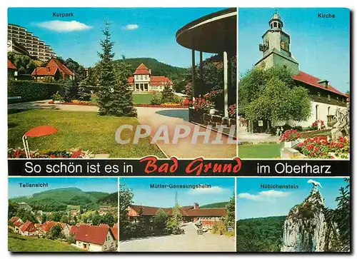 Cartes postales moderne So schon ist es in Bad Grund im Oberharz
