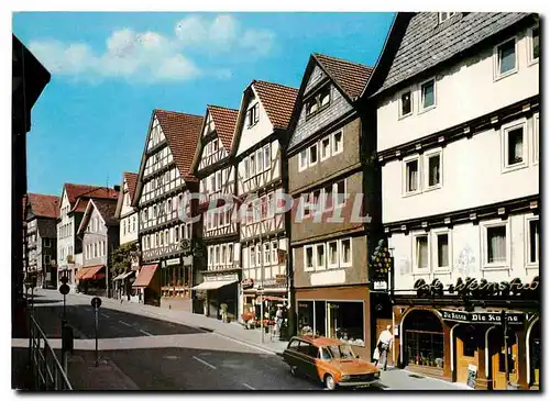 Cartes postales moderne Bad Wildungen Brunnenstrasse