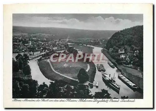 Cartes postales moderne Hann Munden die Stadt an den drei Flussen