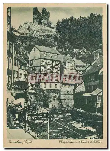 Cartes postales moderne Monschau Eifel Rurpartie im Blick a d Haller