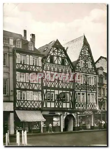 Cartes postales moderne Trier Fachwerkahauser am Hauptmarkt