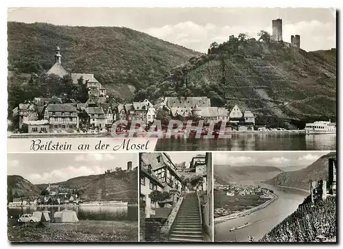 Moderne Karte Beilstein an der Mosel