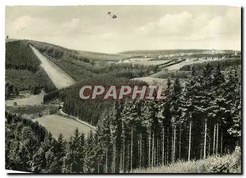 Moderne Karte Hohenluftkurort und Wintersportplatz Winterberg I Hochsauerland