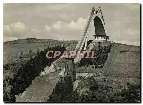 Moderne Karte Heilklimatischer Kurort Winterberg Hochsaueland St Georg Sprungschanze