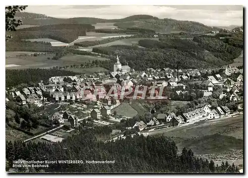 Cartes postales moderne Heilklimatischer Kurort Winterberg Hochsauerland Blick vom Bobhaus