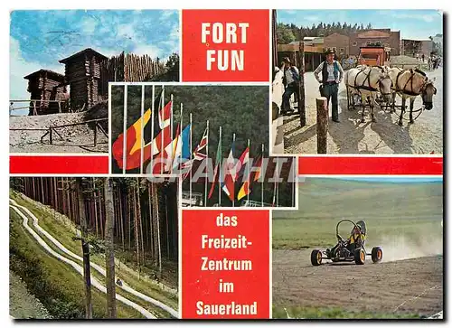 Cartes postales moderne Fort Fun das Freizeit Zentrum im Sauerland
