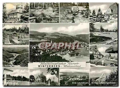 Cartes postales moderne Heilklimatischer Kurort Winterberg Hochsauerland
