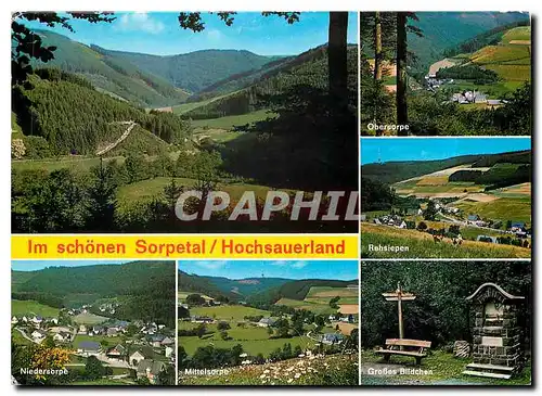 Moderne Karte Im Schonen Sorpetal Hochsauerland