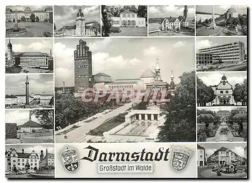 Cartes postales moderne Darmstadt Grossstadt im Walde