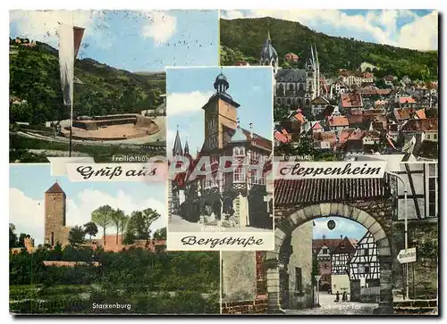 Cartes postales moderne Gruss aus Heppenheim Bergstrasse