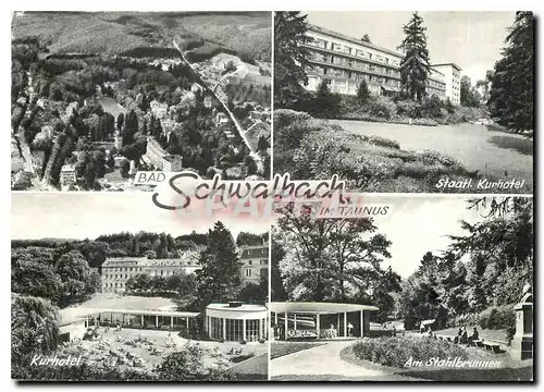 Moderne Karte Bad Schwalbach im Taunus