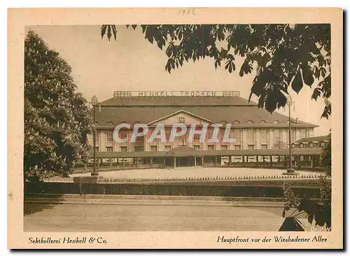 Cartes postales moderne Sektkellerei Henkell Co Hauptfront vor der Wiesbadener Allee