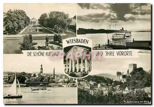 Cartes postales moderne Die Schone Kurstadt Wiesbaden und Jhre Vororte