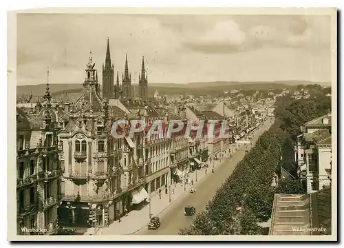 Cartes postales moderne Wiesbaden Wilhelmstrasse