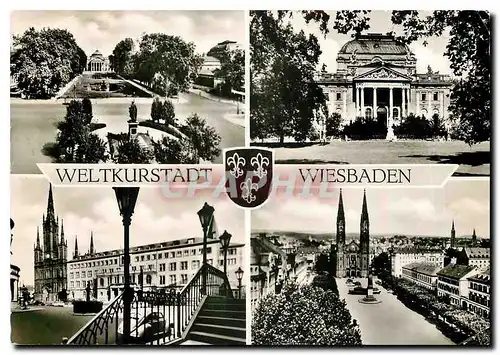 Cartes postales moderne Weltkurstadt Wiesbaden