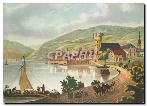 Cartes postales moderne Gruss aus der Weinbrennerei Asbach Uralt Rudesheim am Rhein