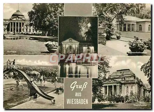 Cartes postales moderne Gruss aus Wiesbaden
