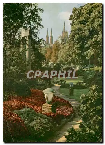 Cartes postales moderne Wiesbaden Nizza Platzchen im Kurpark