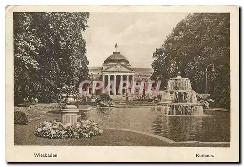 Moderne Karte Wiesbaden Kurhaus