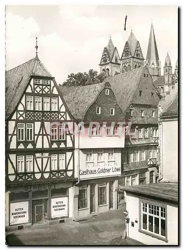 Moderne Karte Limburg Lahn Kornmarkt mit Dom