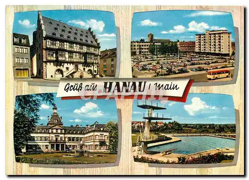 Cartes postales moderne Gruss aus Hanau Main