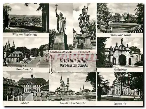 Cartes postales moderne Gruss aus Fulda der Stadt des Barocks