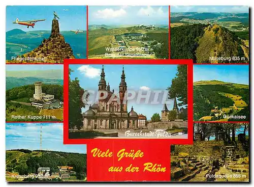 Cartes postales moderne Viele Grusse aus der Rhon