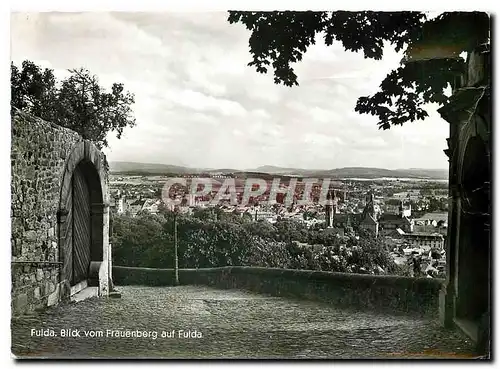 Cartes postales moderne Fulda Blick vom Frauenberg auf Fulda