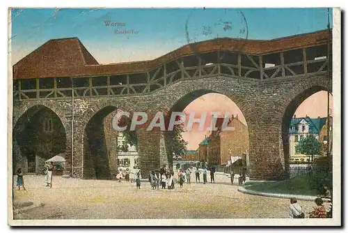 Cartes postales moderne Worms Raschi Tor