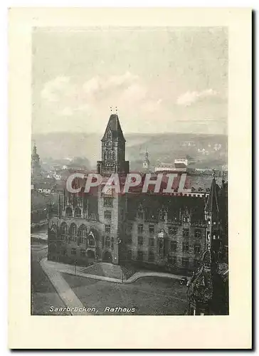 Cartes postales moderne Saarbrucken Rathaus
