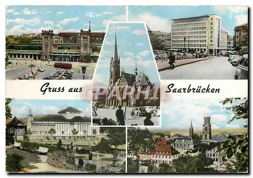 Cartes postales moderne Gruss aus Saarbrucken