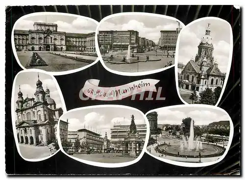 Cartes postales moderne Gruss aus Mannheim