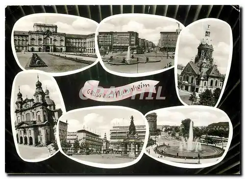 Cartes postales moderne Gruss aus Mannheim