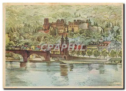 Cartes postales moderne Heidelberg Schloss