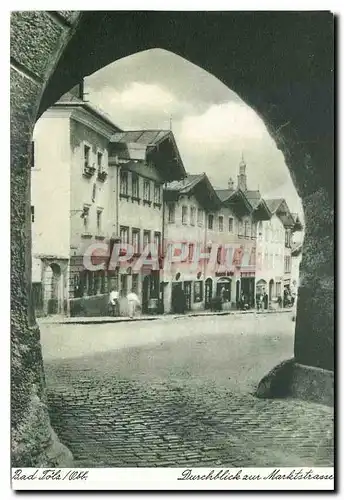 Cartes postales moderne Bad Tols Obb Durchblick aus Marktstrasse