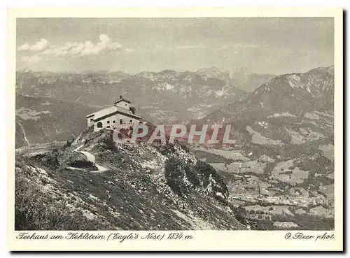 Moderne Karte Teehaus am Hehlstein Eagles Nest