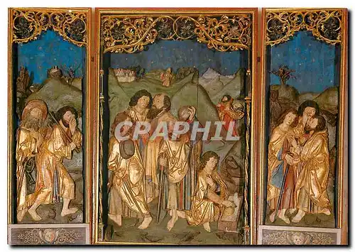 Cartes postales moderne Allerheiligenkirche Kleinschwarzenlohe Apostelabschiedsaltar