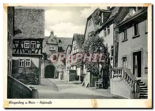 Cartes postales moderne Klingenberg a Main Hofstrasse