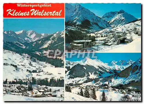 Cartes postales moderne Wintersportgebiet Kleines Walsertal