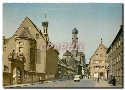 Moderne Karte Augsburg St Ulrich und St Margareth