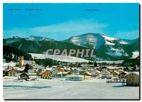 Cartes postales moderne Oberstaufen im Allgau Schrothkurort Luftkurort und Wintersportplatz