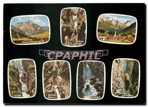 Cartes postales moderne Gruss von der Breitachklamm